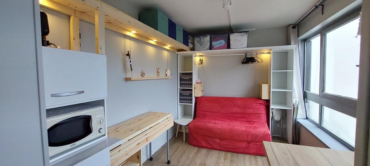 Appartement Studio fonctionnel 16m2 avec vue panoramique à Puy-Saint-Vincent Extérieur photo